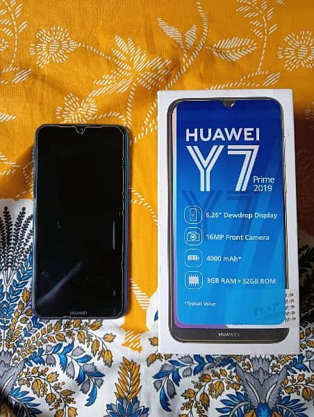 Huawei Y7 Prime 2019 for Sale in 10/10 Condition 0