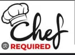 Professional Chef and helper  Required