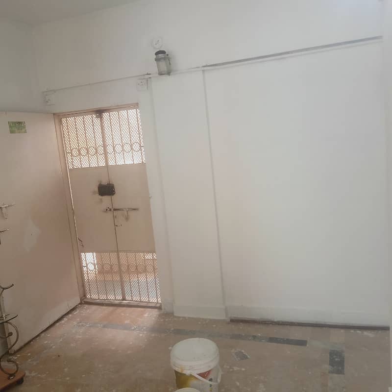 Flat For Sale 4 Room 2 Bathroom 40 lakh Full Marble Tile Nagan chowrangi 0