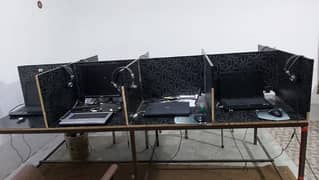 Working stations for call center or software house 0