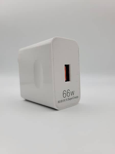 fast charging adaptor with cable 66w 4