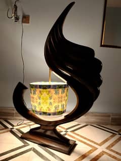 Wooden Lamp | Corner Lamp | Wooden Premium Lamp | Home Decor