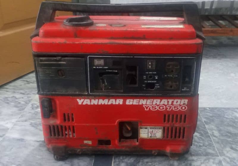 Yanmar generator YSG750 1