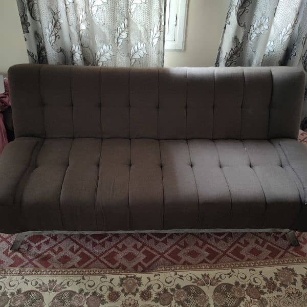 sofa bed good condition urgent sale 1