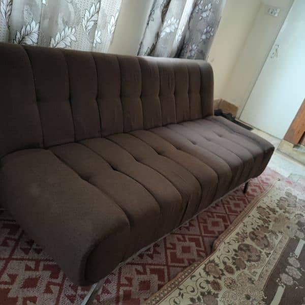 sofa bed good condition urgent sale 2