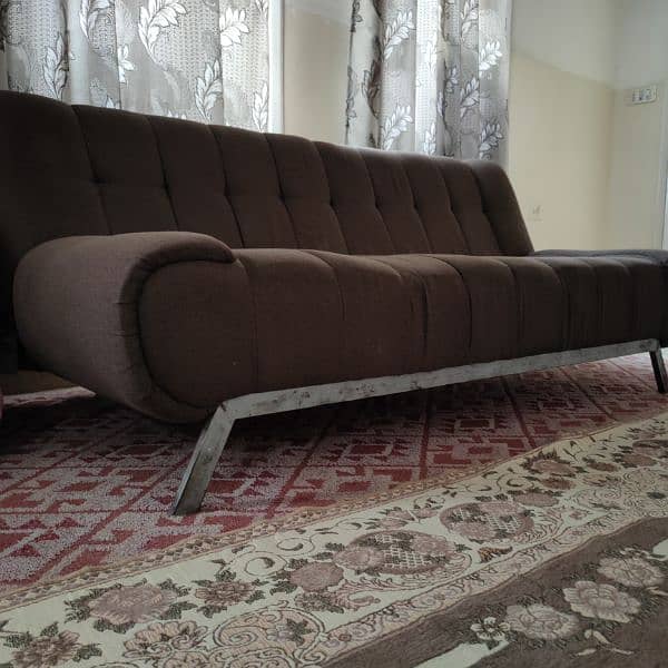 sofa bed good condition urgent sale 3
