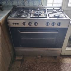 nasgas oven with 5 burner in good condition 0