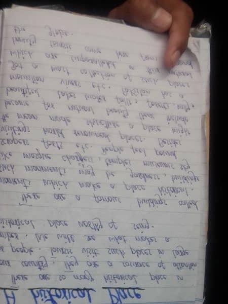 hand writing assignment work 3