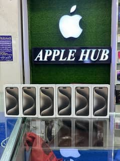 15pro max 512gb lla Natural factory unlock apple non active boxpack