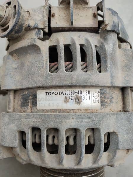 Toyota vitz 2011 to 2018 japanese original denso generator 0