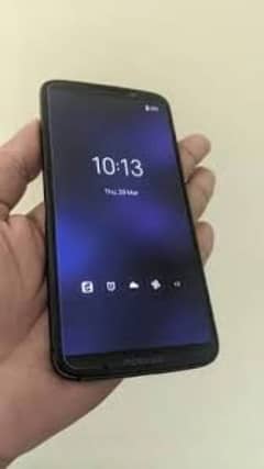 Motorola Z3 black colour 10 by 10 condition