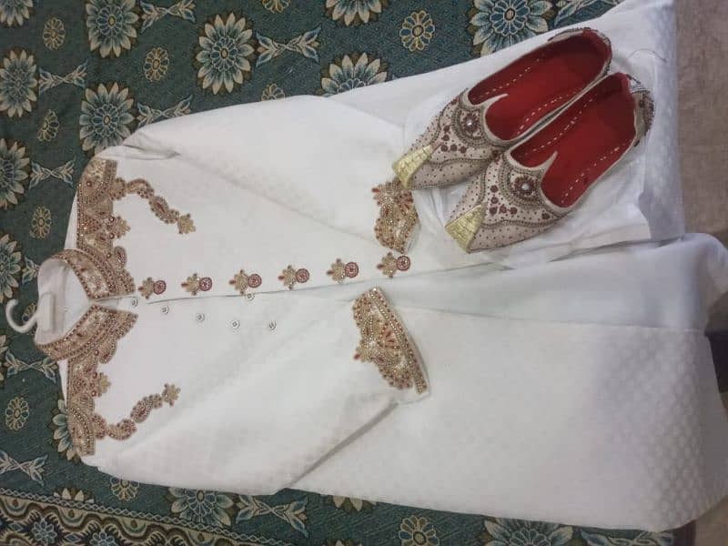 groom wedding dress with khussa. . 8