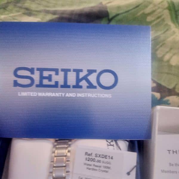 Seiko watch New Sealed 100% Original bought from USA 1