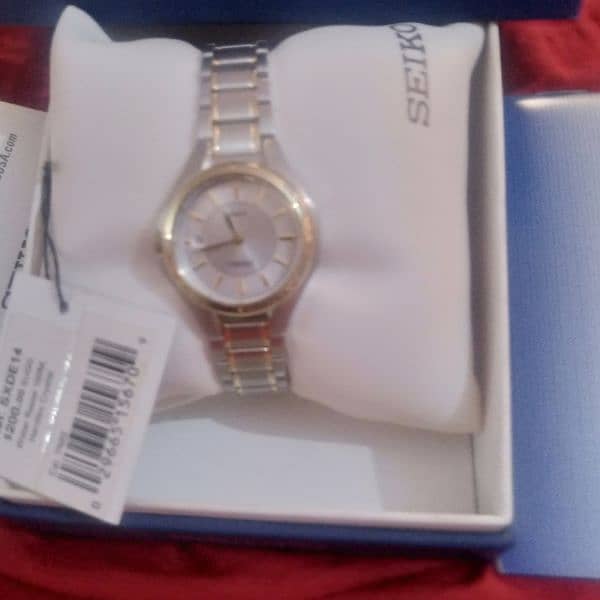Seiko watch New Sealed 100% Original bought from USA 2