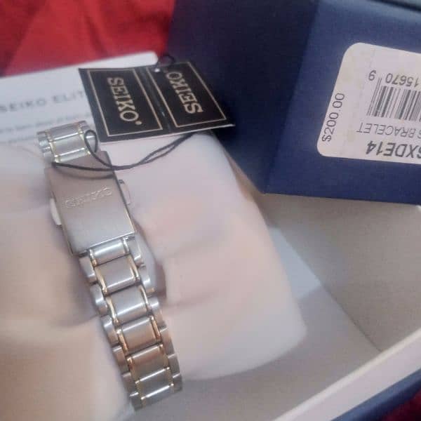 Seiko watch New Sealed 100% Original bought from USA 7