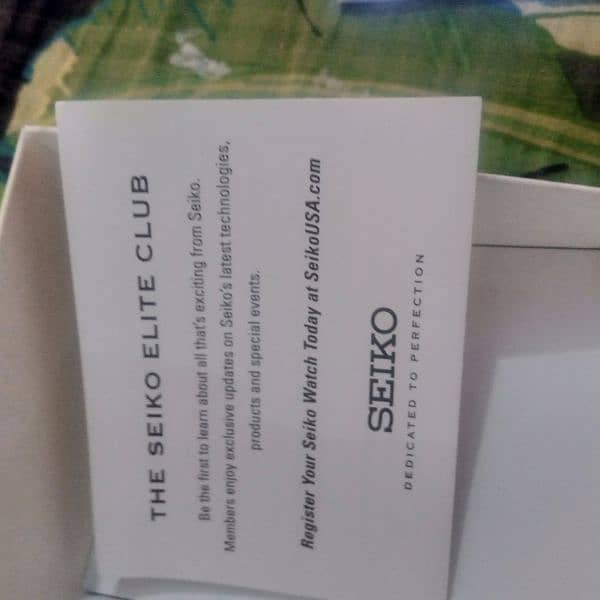 Seiko watch New Sealed 100% Original bought from USA 11