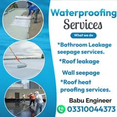 Roof Heat Proofing, Roof Waterproofing, Bathroom, Leakage Seepage 0