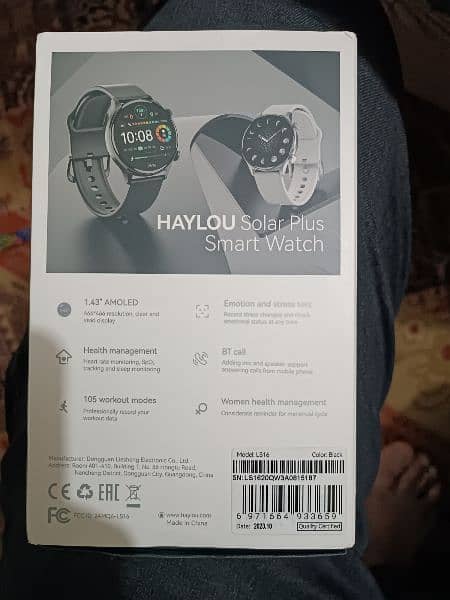 Haylou Solar Plus watch 1
