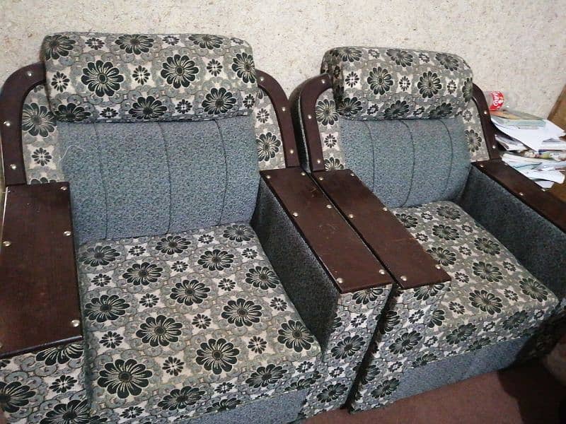 sofa set / 5 seater sofa set / five seater sofa set / wooden sofa 1