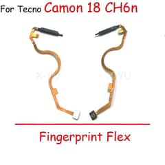 Techno Cammon 18T fingerprint sensor