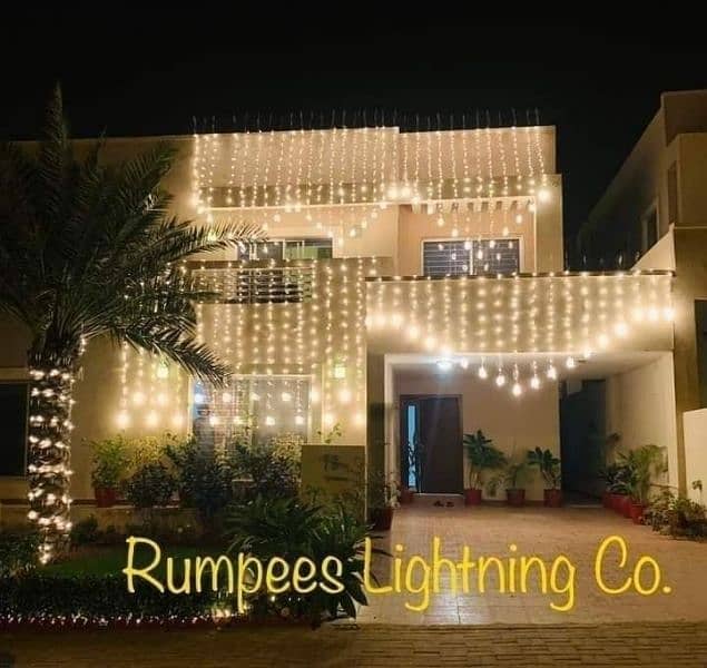 Lighting Decor In Karachi/ Wedding Home Decor 5