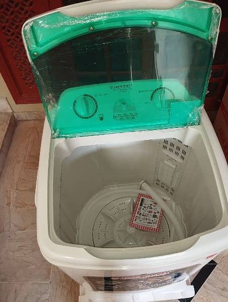Jackpot Washing Machine un-used under company warranty 6