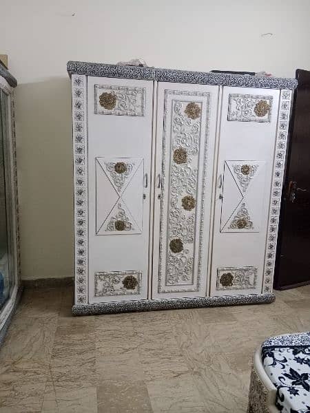 bedroom set with mattress & side lamp 11