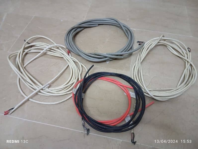 DC Wires for Solar Panel and DC Fan (Only Just 11 months Used) 3