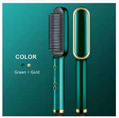 Straightener Brush Comb [Free delivery]  (random Color) 0