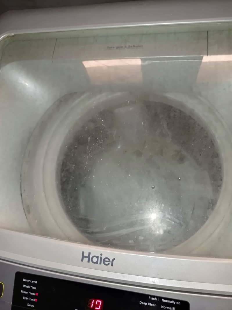 Haier washing machine automatic 9.5 kg 1