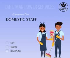 We are providing Domestic Staff.