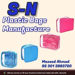 plastic bags Manufacture