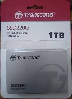 Transcend 1TB SSD Brand New Only 3 Months Used