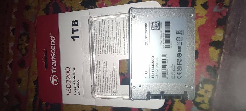 Transcend 1TB SSD Brand New Only 18 days Used 4