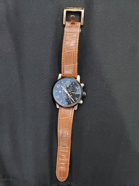 Mont Blanc Flyback watch in excellent condition 3