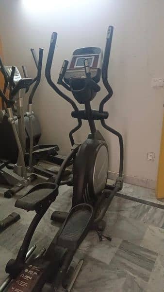 magnetic upright exercise cycle elliptical Cross trainer spin bike 4