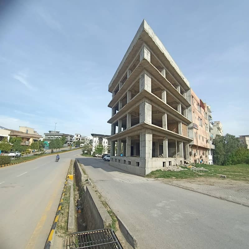 7M Corner Plaza structure completed for sale in DHA 2 5