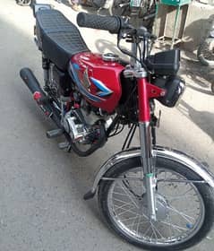 honda125 modified bike golden nambar
