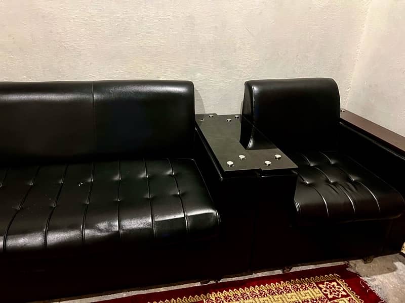 5 Seater Sofa Set leather 2
