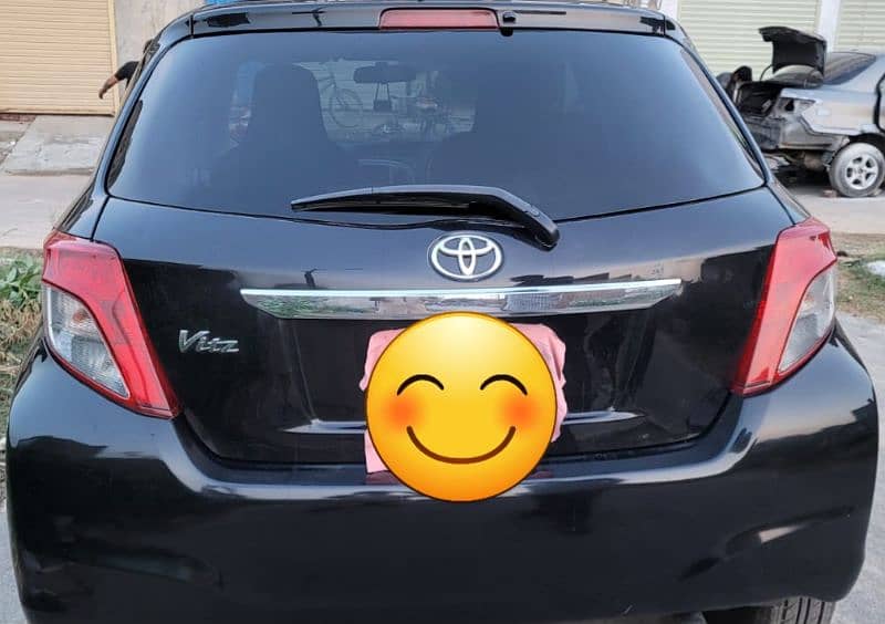 aslaam o alikum i m selling my toyota vitz its urgent sale car my own 12