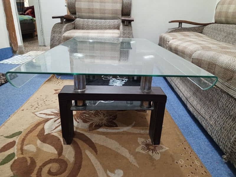 curved thin glass center table 3