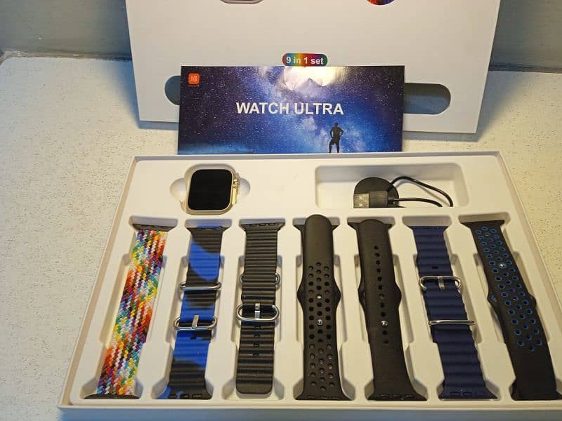 T908 Ultra Max Suit watch || 9 in 1 smart wtach || 1