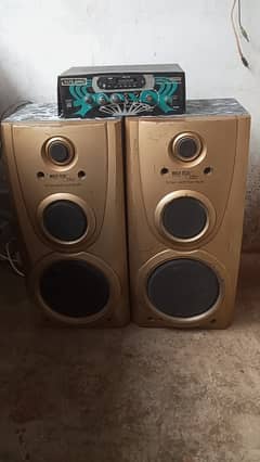 10 inch ky 2 speaker 1 amplifier for sale