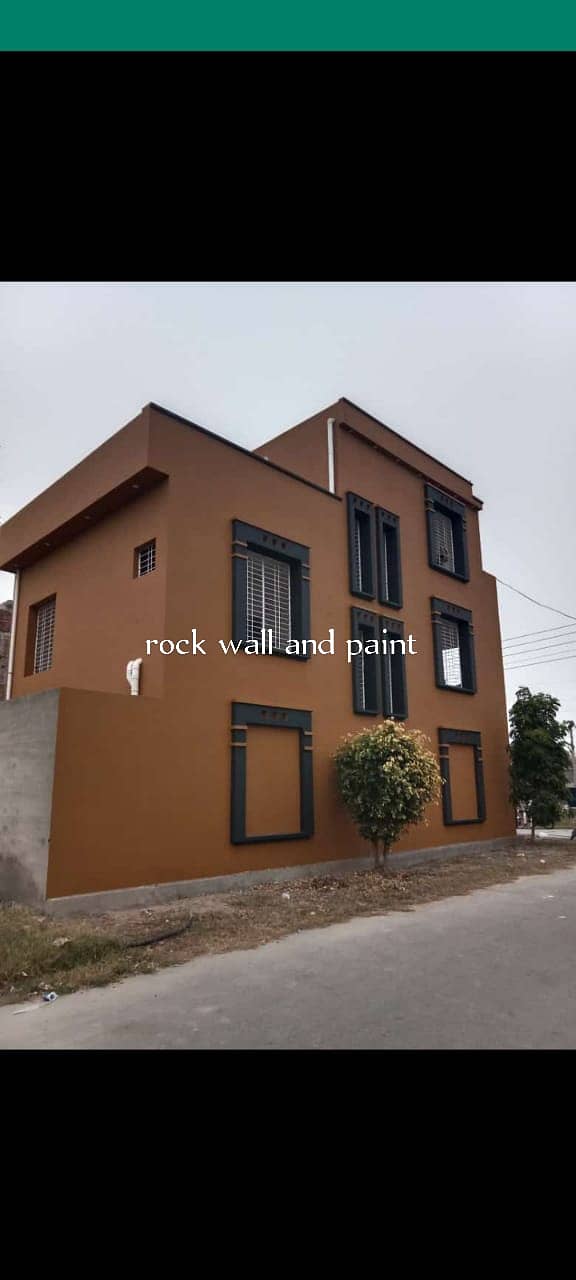 rock wall & graphy&steeko/ Contractor/paints/Wallpaper/ home decor 7