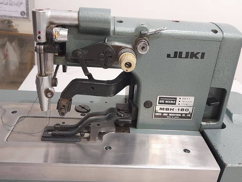 MBH-180 Juki Button whole machine 10