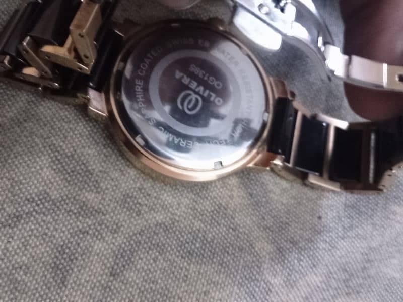 olivera og1365 gold watch 2