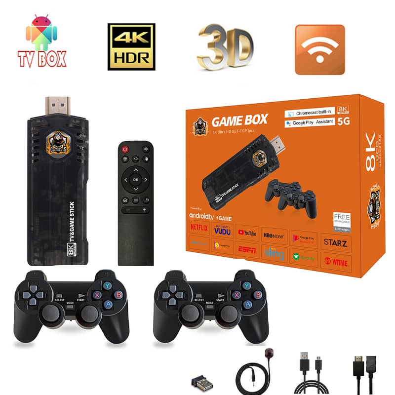 X8 Game 8k4k (Android 11.1+ Game) With 64gb Games Tf Card For 10000+ G 0