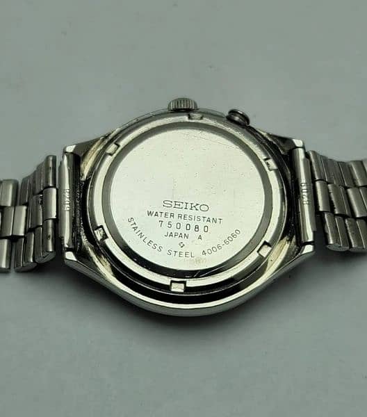 SEIKO BELL-MATIC 4006-6060 DAY/DATE AUTOMATIC VINTAGE MEN’S WATCH 8