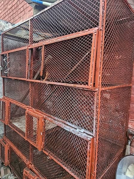 Cage for birds & animals for sale (6 portions) 3