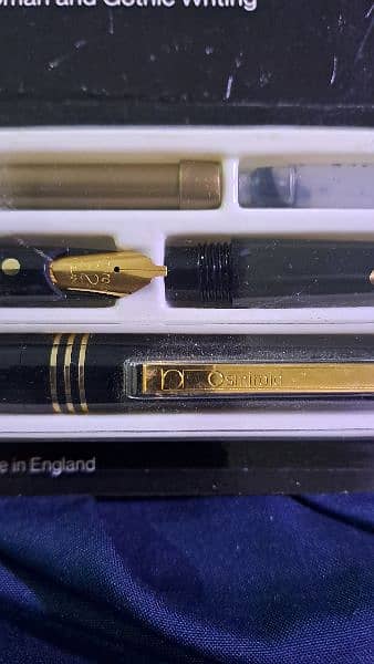 fountain calligraphy pen 22 carat gold plated nibs 2